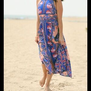 Bohemian maxi dress